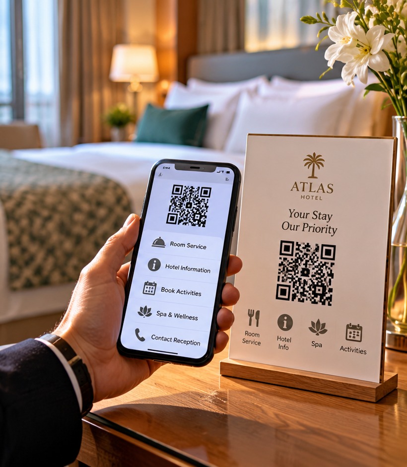 How QR Codes Are Revolutionizing the Guest Experience in the Hospitality Industry